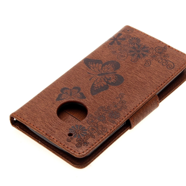 For Motorola Moto G5 Plus Pressed Flowers Butterfly Pattern Horizontal Flip Leather Case with Holder & Card Slots & Wallet
