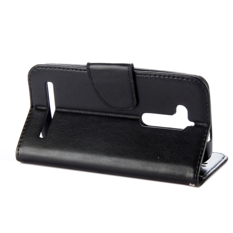 For ASUS Zenfone Go ZB500KL Pressed Flowers Pattern Horizontal Flip Leather Case with Holder & Card Slots & Wallet