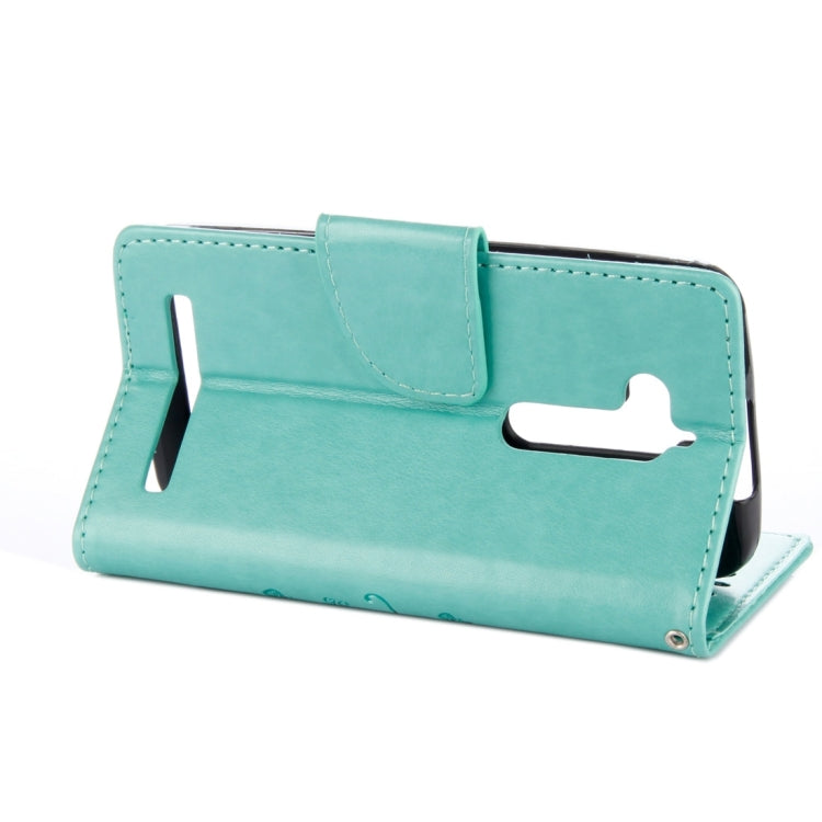 For ASUS Zenfone Go ZB500KL Pressed Flowers Pattern Horizontal Flip Leather Case with Holder & Card Slots & Wallet