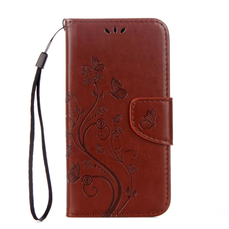For ASUS Zenfone Go ZB500KL Pressed Flowers Pattern Horizontal Flip Leather Case with Holder & Card Slots & Wallet