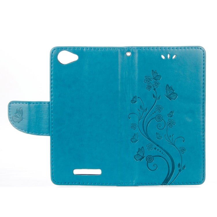 For Wiko Lenny3 Max Pressed Flowers Pattern Horizontal Flip Leather Case with Holder & Card Slots & Wallet