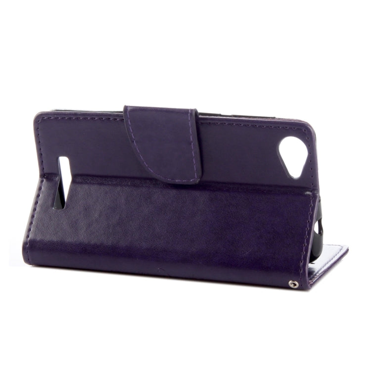 For Wiko Lenny3 Max Pressed Flowers Pattern Horizontal Flip Leather Case with Holder & Card Slots & Wallet