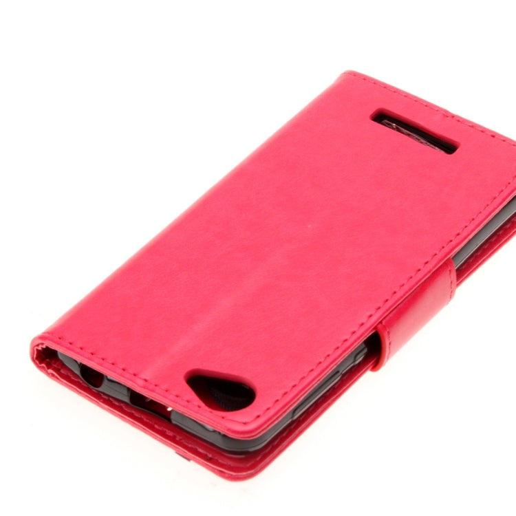 For Wiko Lenny3 Max Pressed Flowers Pattern Horizontal Flip Leather Case with Holder & Card Slots & Wallet