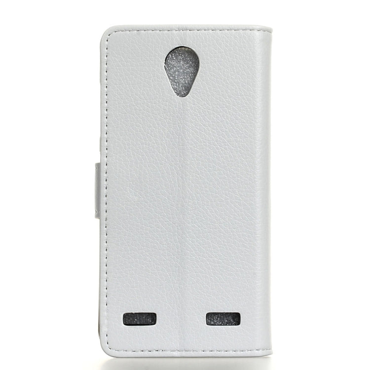 For ZTE Blade A520 Litchi Texture Horizontal Flip Leather Case with Holder & Card Slots & Wallet