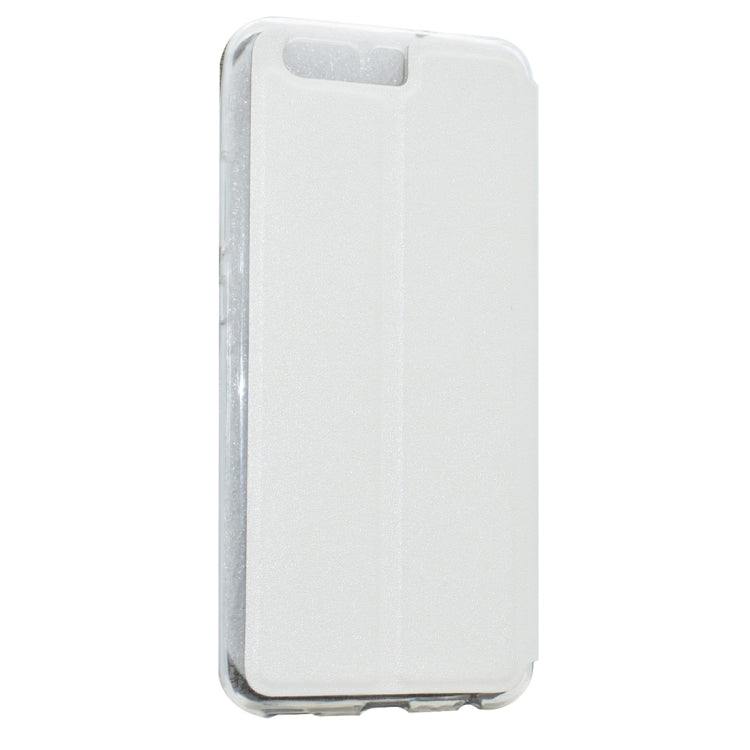 For Huawei P10 Frosted Texture Horizontal Flip Leather Case with Call Display ID & SlideUnlock Slip & Holder