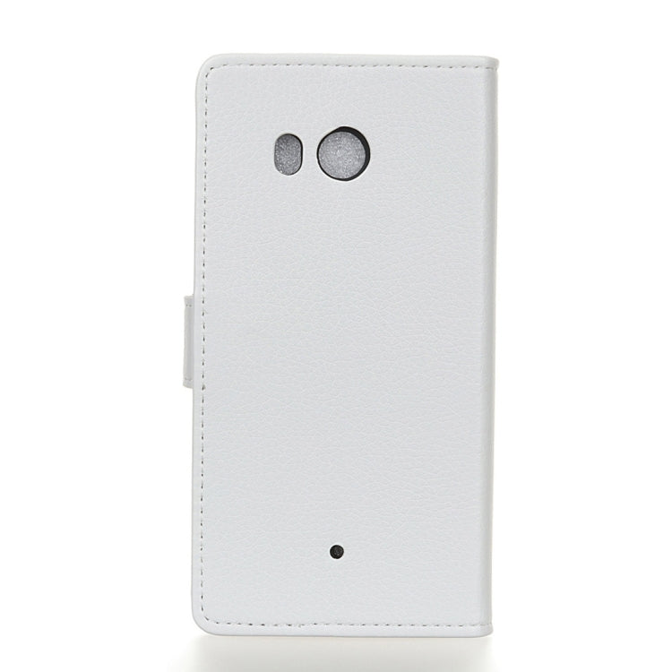 For HTC U11 Litchi Texture Horizontal Flip Leather Case with Holder & Card Slots & Wallet & Photo Frame