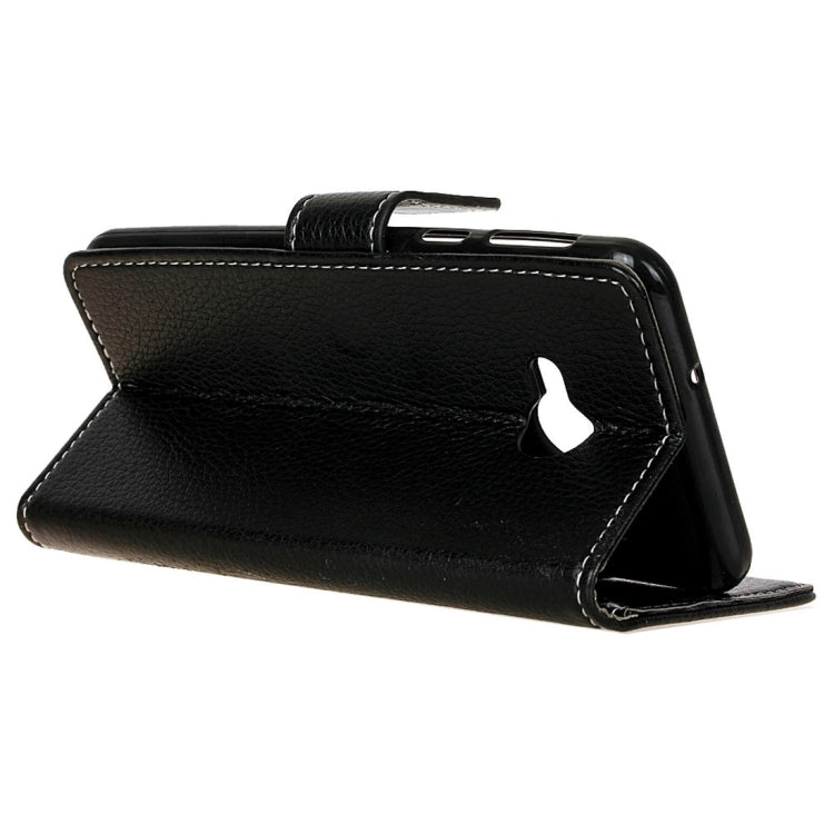 For HTC U Play Litchi Texture Horizontal Flip Leather Case with Holder & Card Slots & Wallet & Photo Frame