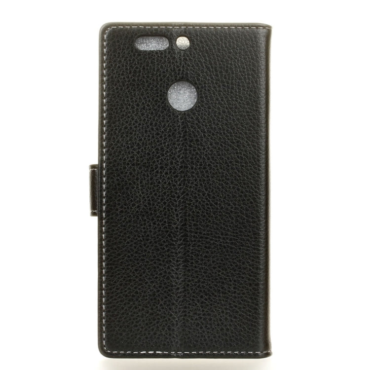 For Huawei Nova 2 Plus Litchi Texture Horizontal Flip Leather Case with Holder & Card Slots & Wallet & Photo Frame