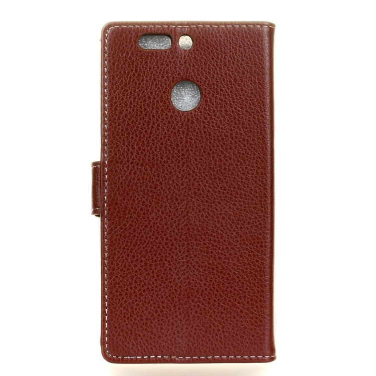 For Huawei Nova 2 Plus Litchi Texture Horizontal Flip Leather Case with Holder & Card Slots & Wallet & Photo Frame