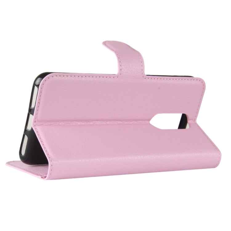 For CUBOT Note Plus Litchi Texture Horizontal Flip Leather Case with Holder & Card Slots & Wallet