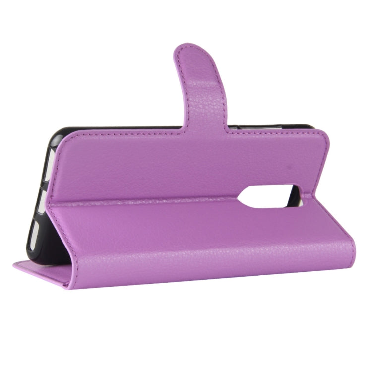 For CUBOT Note Plus Litchi Texture Horizontal Flip Leather Case with Holder & Card Slots & Wallet