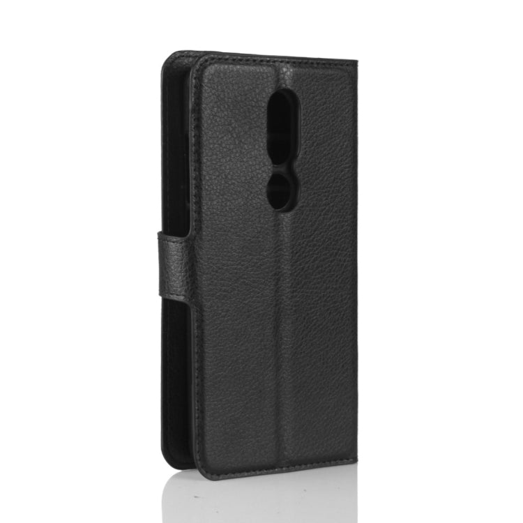 Litchi Texture Horizontal Flip Leather Case for Wiko VIEW PRIME, with Holder & Card Slots & Wallet