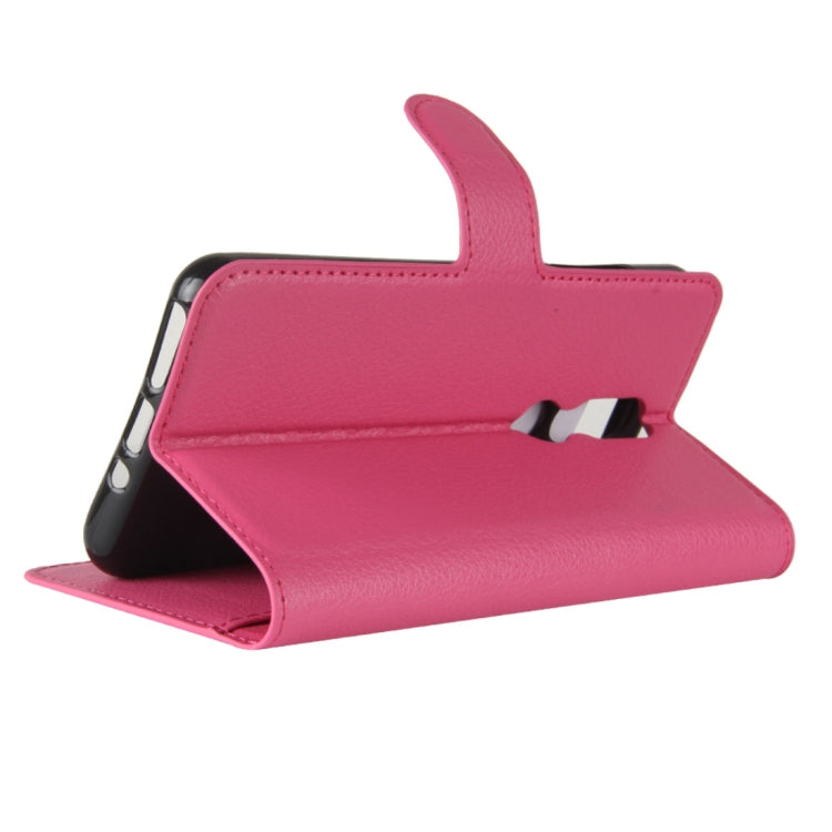 Litchi Texture Horizontal Flip Leather Case for Wiko VIEW PRIME, with Holder & Card Slots & Wallet