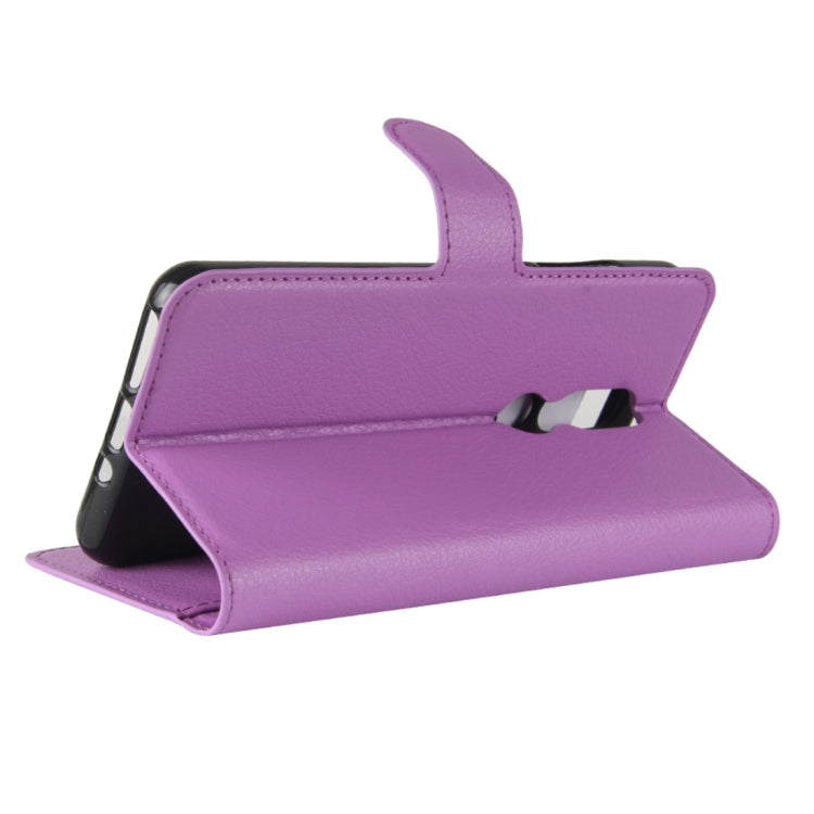 Litchi Texture Horizontal Flip Leather Case for Wiko VIEW PRIME, with Holder & Card Slots & Wallet