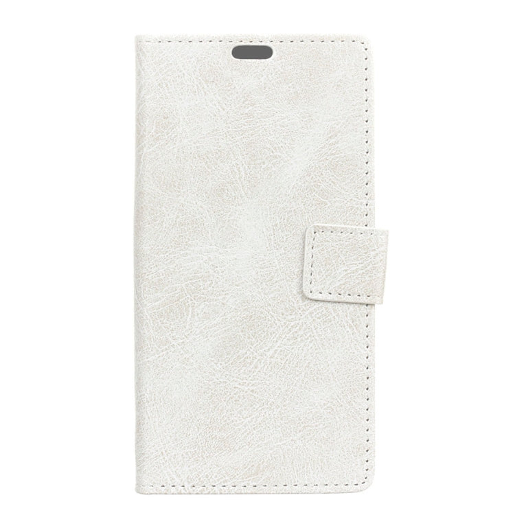 Wiko TOMMY 2 Plus Retro Crazy Horse Texture Horizontal Flip Leather Case with Holder & Card Slots & Wallet & Photo Frame