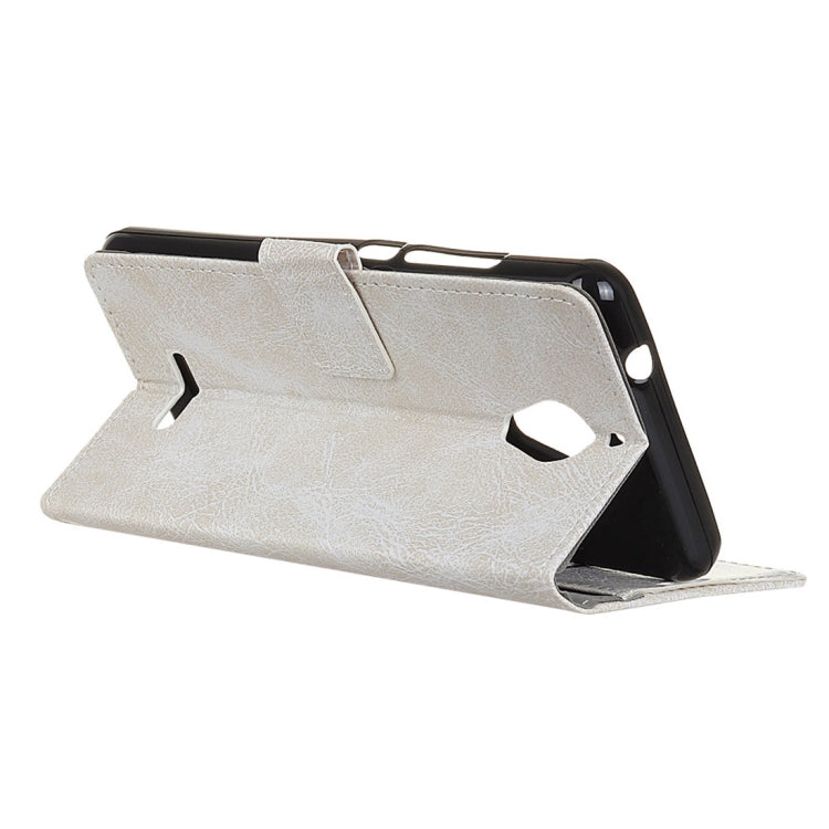 Wiko TOMMY 2 Plus Retro Crazy Horse Texture Horizontal Flip Leather Case with Holder & Card Slots & Wallet & Photo Frame