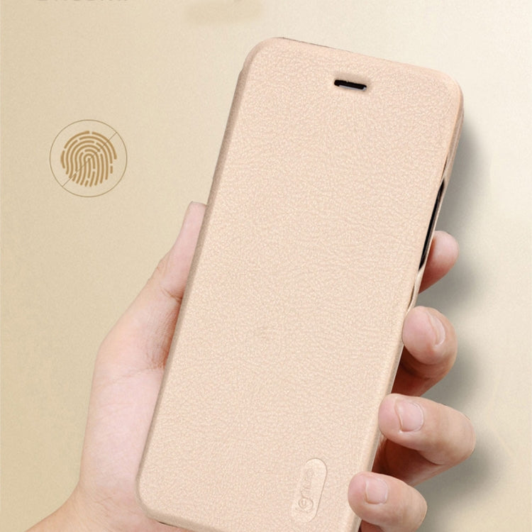 Lenuo for Xiaomi Mi Note 3 PU+PC Litchi Texture Horizontal Flip Leather Case Cover with Card Slot