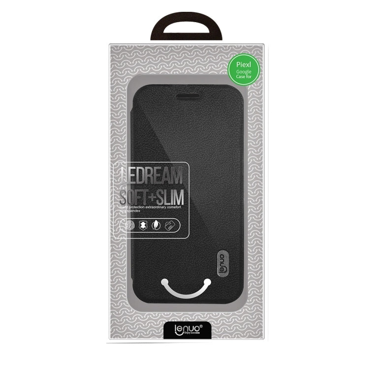 Lenuo for Google Pixel PU+PC Litchi Texture Horizontal Flip Leather Case with