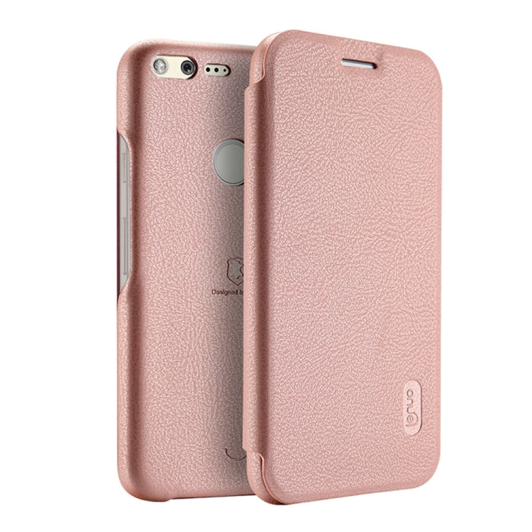 Lenuo for Google Pixel PU+PC Litchi Texture Horizontal Flip Leather Case with