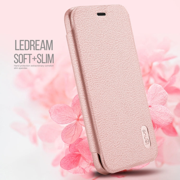 Lenuo for Xiaomi Redmi 4X PU+PC Litchi Texture Horizontal Flip Leather Case with Card Slots