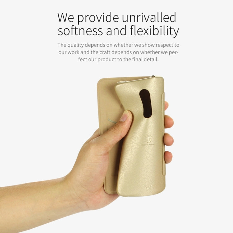 Lenuo for Xiaomi Redmi Note 4X PU+PC Litchi Texture Horizontal Flip Leather Case with Card Slots