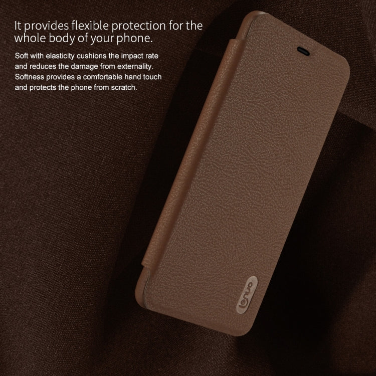 Lenuo for Xiaomi Redmi Note 4X PU+PC Litchi Texture Horizontal Flip Leather Case with Card Slots