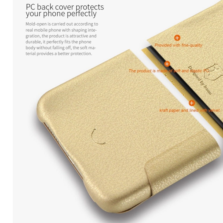 Lenuo for Huawei P10 Lite PU+PC Litchi Texture Horizontal Flip Leather Case with Card Slots