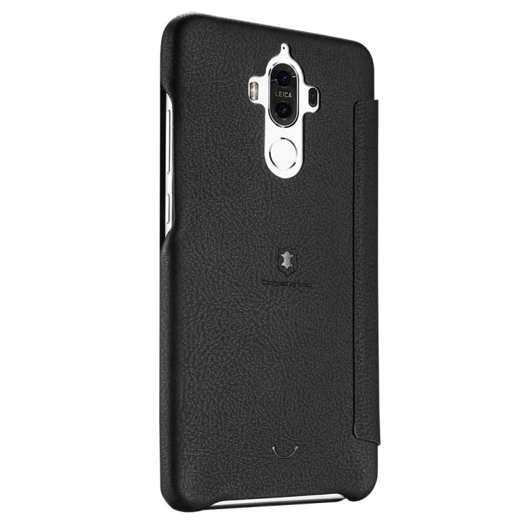 Lenuo for Huawei Mate 9 PU+PC Litchi Texture Horizontal Flip Leather Case with Card Slots