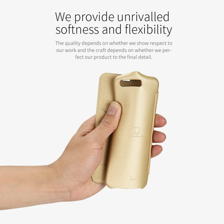 Lenuo for Huawei P10 PU+PC Litchi Texture Horizontal Flip Leather Case with Card Slots