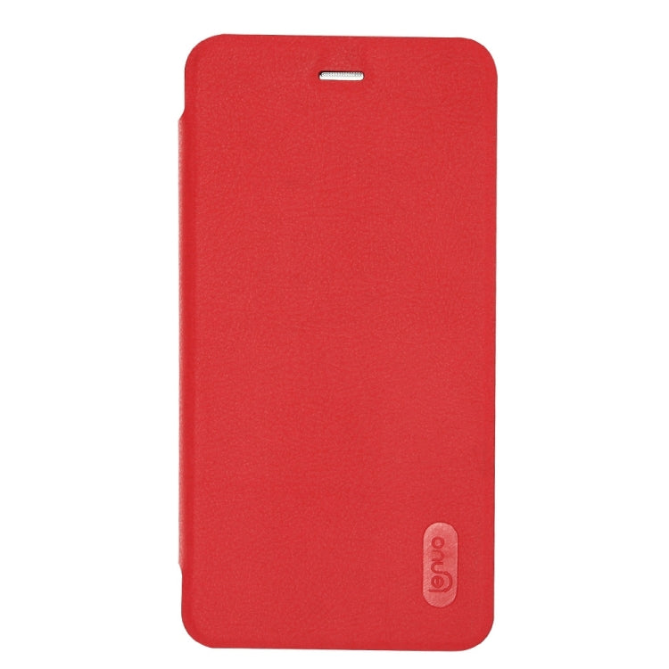 Lenuo for Huawei P8 Lite 2017 PU+PC Litchi Texture Horizontal Flip Leather Case with Card Slots