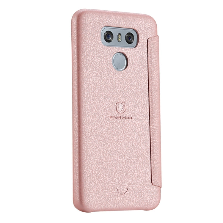 Lenuo for LG G6 PU+PC Litchi Texture Horizontal Flip Leather Case with Card Slots