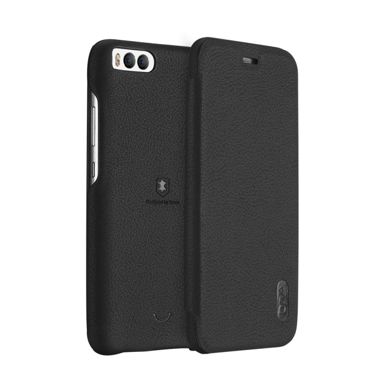Lenuo for Xiaomi Mi 6 PU+PC Litchi Texture Horizontal Flip Leather Case with Card Slots