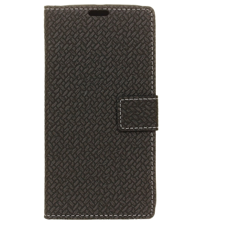 For ASUS ZenFone 3 Zoom / ZE553KL Knit Texture Horizontal Flip Leather Case with Holder & Card Slots & Wallet & Photo Frame