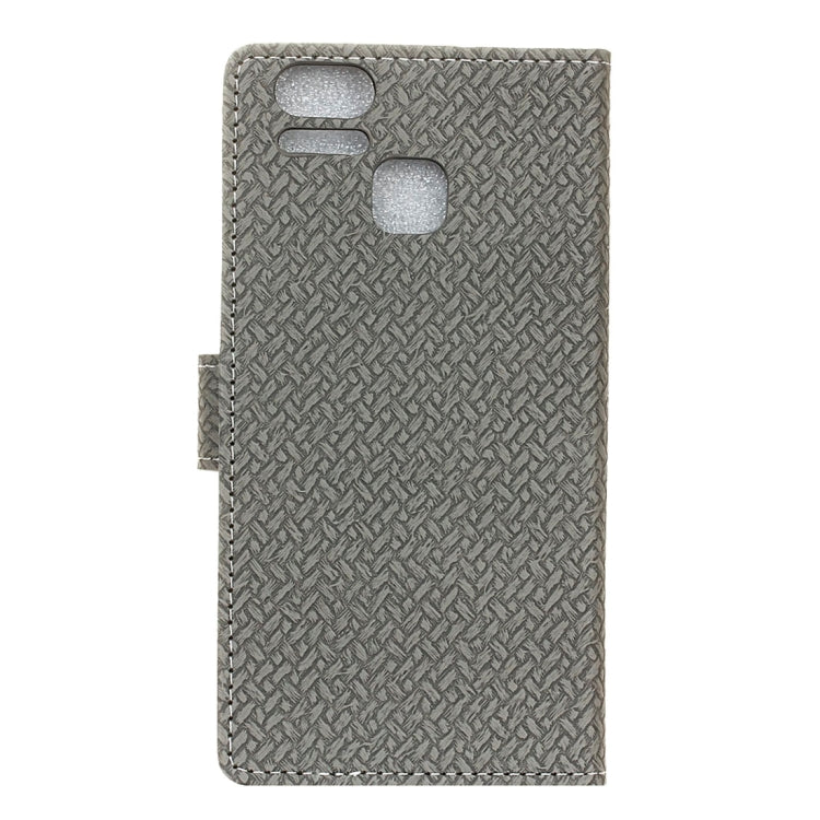 For ASUS ZenFone 3 Zoom / ZE553KL Knit Texture Horizontal Flip Leather Case with Holder & Card Slots & Wallet & Photo Frame