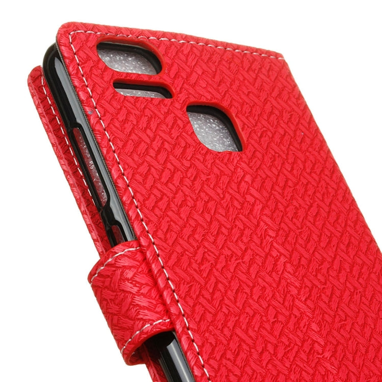For ASUS ZenFone 3 Zoom / ZE553KL Knit Texture Horizontal Flip Leather Case with Holder & Card Slots & Wallet & Photo Frame