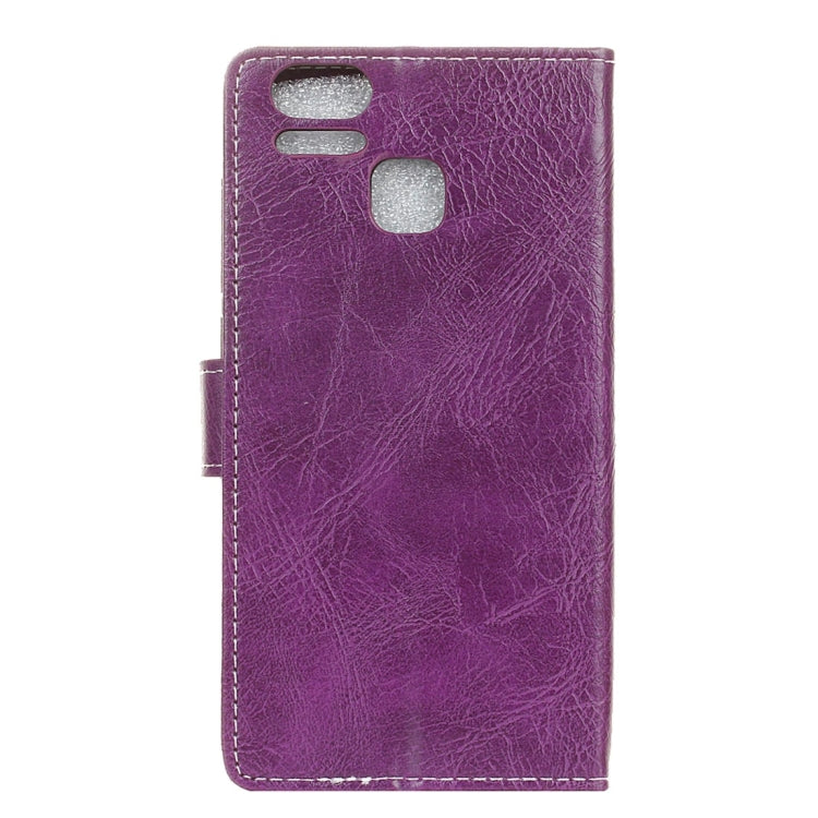 For ASUS ZenFone 3 Zoom / ZE553KL Retro Crazy Horse Texture Horizontal Flip Leather Case with Holder & Card Slots & Wallet & Photo Frame