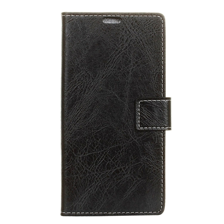 For LG K8 (2017) (EU Version) Retro Crazy Horse Texture Horizontal Flip Leather Case with Holder & Card Slots & Wallet & Photo Frame