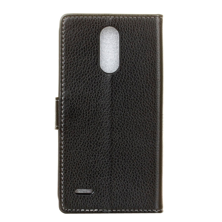 For LG K10 (2017) (EU Version) Litchi Texture Horizontal Flip Leather Case with Holder & Card Slots & Wallet & Photo Frame