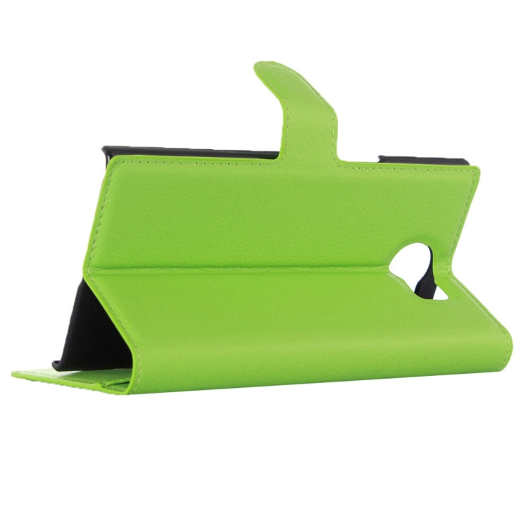 For Blackberry Priv Litchi Texture Horizontal Flip Leather Case with Magnetic Buckle & Holder & Card Slots & Wallet