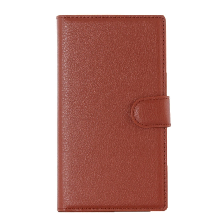 For Blackberry Priv Litchi Texture Horizontal Flip Leather Case with Magnetic Buckle & Holder & Card Slots & Wallet