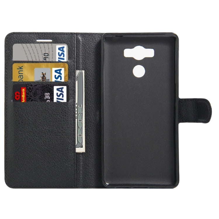 For Elephone P9000 Litchi Texture Horizontal Flip Leather Case with Magnetic Buckle & Holder & Card Slots & Wallet