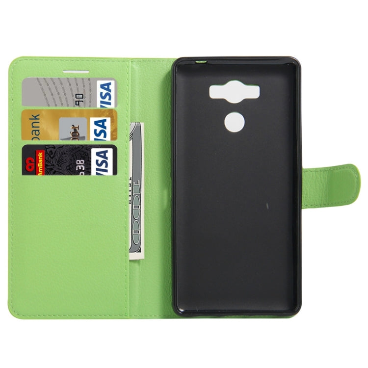 For Elephone P9000 Litchi Texture Horizontal Flip Leather Case with Magnetic Buckle & Holder & Card Slots & Wallet