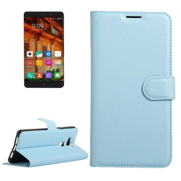 For Elephone P9000 Litchi Texture Horizontal Flip Leather Case with Magnetic Buckle & Holder & Card Slots & Wallet