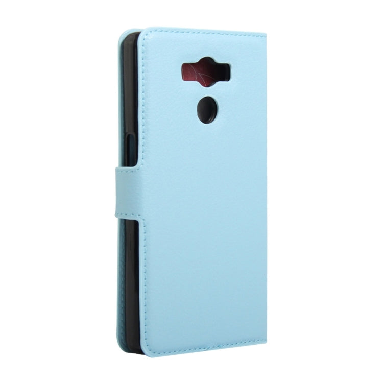 For Elephone P9000 Litchi Texture Horizontal Flip Leather Case with Magnetic Buckle & Holder & Card Slots & Wallet