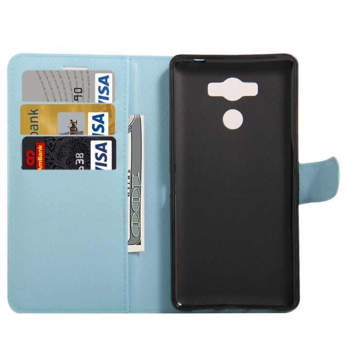 For Elephone P9000 Litchi Texture Horizontal Flip Leather Case with Magnetic Buckle & Holder & Card Slots & Wallet