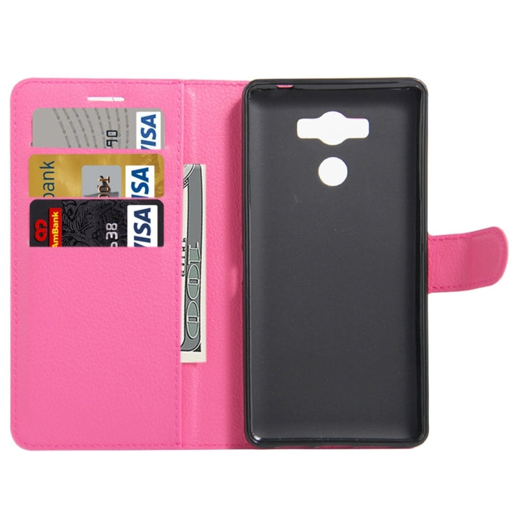 For Elephone P9000 Litchi Texture Horizontal Flip Leather Case with Magnetic Buckle & Holder & Card Slots & Wallet
