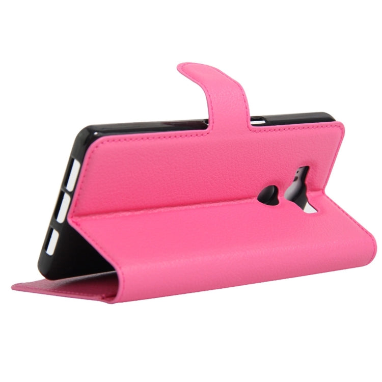 For Elephone P9000 Litchi Texture Horizontal Flip Leather Case with Magnetic Buckle & Holder & Card Slots & Wallet