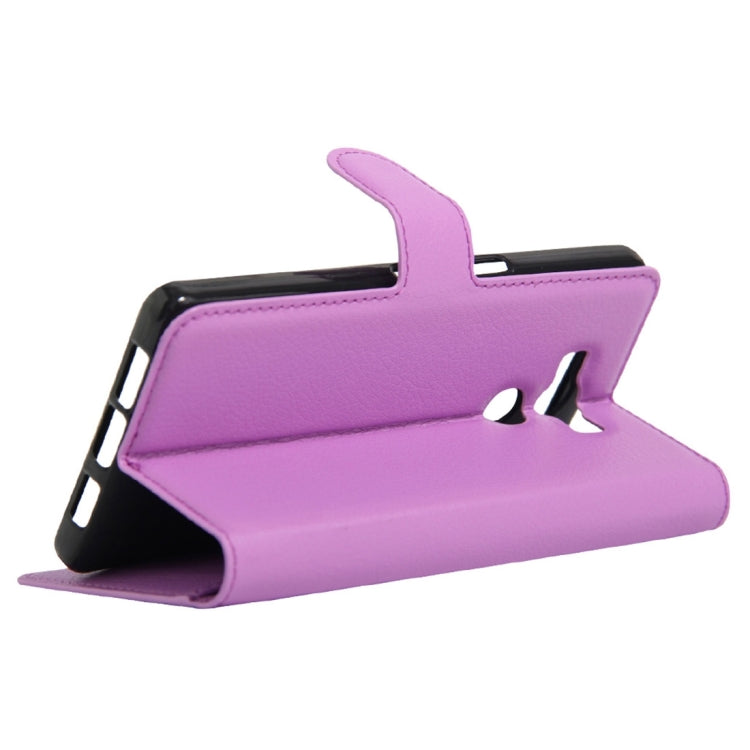 For Elephone P9000 Litchi Texture Horizontal Flip Leather Case with Magnetic Buckle & Holder & Card Slots & Wallet