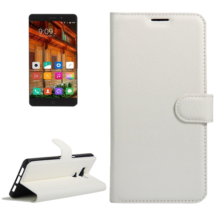 For Elephone P9000 Litchi Texture Horizontal Flip Leather Case with Magnetic Buckle & Holder & Card Slots & Wallet