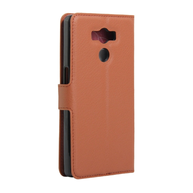 For Elephone P9000 Litchi Texture Horizontal Flip Leather Case with Magnetic Buckle & Holder & Card Slots & Wallet